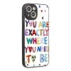 Newface iPhone 15 Kılıf Mirror Desenli Kapak