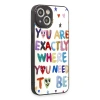 Newface iPhone 15 Kılıf Mirror Desenli Kapak
