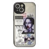 Newface iPhone 15 Kılıf Mirror Desenli Kapak