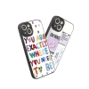 Newface iPhone 15 Kılıf Mirror Desenli Kapak