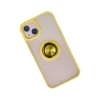 Newface iPhone 15 Kılıf Montreal Yüzüklü Silikon Kapak