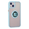 Newface iPhone 15 Kılıf Montreal Yüzüklü Silikon Kapak