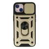 Newface iPhone 15 Kılıf Pars Lens Yüzüklü Silikon