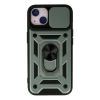 Newface iPhone 15 Kılıf Pars Lens Yüzüklü Silikon
