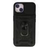 Newface iPhone 15 Kılıf Pars Lens Yüzüklü Silikon