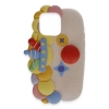 Newface iPhone 15 Kılıf Poky Karakter Silikon Kapak