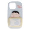 Newface iPhone 15 Kılıf Poky Karakter Silikon Kapak - Desen 3