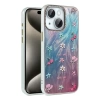 Newface iPhone 15 Plus Kılıf Blade Aynalı Desenli Kapak