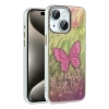 Newface iPhone 15 Plus Kılıf Blade Aynalı Desenli Kapak
