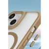 Newface iPhone 15 Plus Kılıf Enka Magsafe Silikon Kılıf