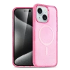 Newface iPhone 15 Plus Kılıf Glow Magsafe Kapak - Pembe