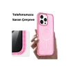 Newface iPhone 15 Plus Kılıf Glow Magsafe Kapak - Pembe