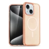 Newface iPhone 15 Plus Kılıf Glow Magsafe Kapak - Turuncu