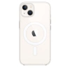 Newface iPhone 15 Plus Kılıf Magneticsafe Şeffaf Silikon - Şeffaf