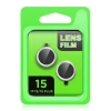Newface iPhone 15 Plus Raze Metal Kamera Lens - Mavi