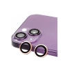 Newface iPhone 15 Plus Raze Metal Kamera Lens - Pembe