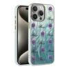 Newface iPhone 15 Pro Kılıf Blade Aynalı Desenli Kapak