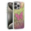 Newface iPhone 15 Pro Kılıf Blade Aynalı Desenli Kapak