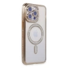 Newface iPhone 15 Pro Kılıf Joke Simli Magneticsafe Kılıf