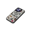Newface iPhone 15 Pro Kılıf Mirror Desenli Kapak