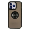 Newface iPhone 15 Pro Kılıf Montreal Yüzüklü Silikon Kapak
