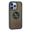 Newface iPhone 15 Pro Kılıf Montreal Yüzüklü Silikon Kapak