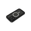 Newface iPhone 15 Pro Kılıf Red Pepper Magneticsafe Su Geçirmez Kılıf - Siyah-Gri