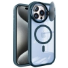 Newface iPhone 15 Pro Kılıf Teleskop Lens Magsafe Silikon Kapak