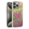 Newface iPhone 15 Pro Max Kılıf Blade Aynalı Desenli Kapak