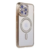Newface iPhone 15 Pro Max Kılıf Joke Simli Magneticsafe Kılıf