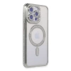 Newface iPhone 15 Pro Max Kılıf Joke Simli Magneticsafe Kılıf