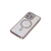 Newface iPhone 15 Pro Max Kılıf Joke Simli Magneticsafe Kılıf