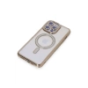 Newface iPhone 15 Pro Max Kılıf Joke Simli Magneticsafe Kılıf