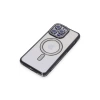 Newface iPhone 15 Pro Max Kılıf Joke Simli Magneticsafe Kılıf