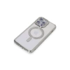 Newface iPhone 15 Pro Max Kılıf Joke Simli Magneticsafe Kılıf