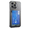 Newface iPhone 15 Pro Max Kılıf Kart Şeffaf Silikon - Şeffaf