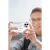 Newface iPhone 15 Pro Max Kılıf Kart Şeffaf Silikon - Şeffaf