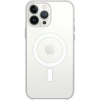 Newface iPhone 15 Pro Max Kılıf Magneticsafe Şeffaf Silikon - Şeffaf