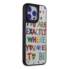Newface iPhone 15 Pro Max Kılıf Mirror Desenli Kapak