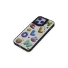 Newface iPhone 15 Pro Max Kılıf Mirror Desenli Kapak