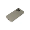 Newface iPhone 15 Pro Max Kılıf Nano içi Kadife Silikon