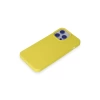 Newface iPhone 15 Pro Max Kılıf Nano içi Kadife Silikon