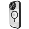 Newface iPhone 15 Pro Max Kılıf Teleskop Lens Magsafe Silikon Kapak - Siyah