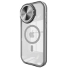 Newface iPhone 15 Pro Max Kılıf Teleskop Lens Magsafe Silikon Kapak - Titan Gri