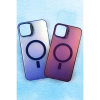 Newface iPhone 15 Pro Max Primera Magsafe Standlı Kapak - Bordo