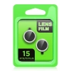 Newface iPhone 15 Raze Metal Kamera Lens - Mavi
