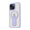 Newface iPhone 15 Tork Magsafe Standlı Kapak - Lila