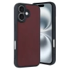 Newface iPhone 16 Kılıf Aras Deri Kapak
