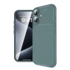 Newface iPhone 16 Kılıf Auto Focus Karbon Kapak - Koyu Yeşil