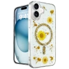 Newface iPhone 16 Kılıf Daisy Simli Magsafe Kapak